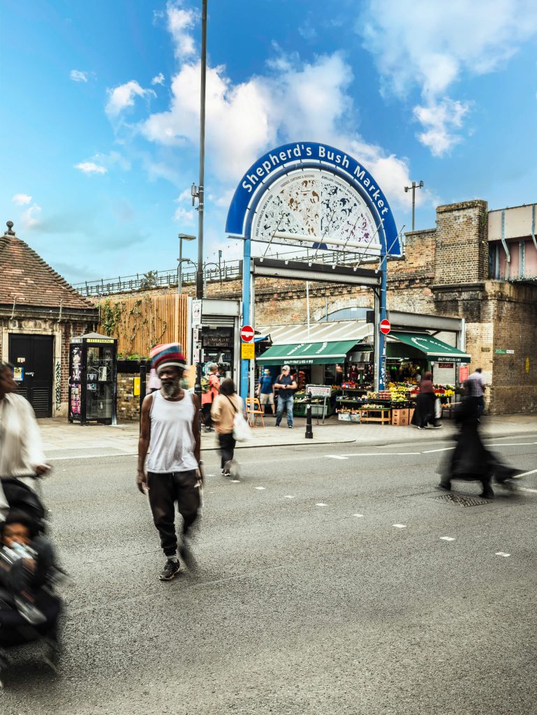 Entrance to the Shepherd's Bush Market